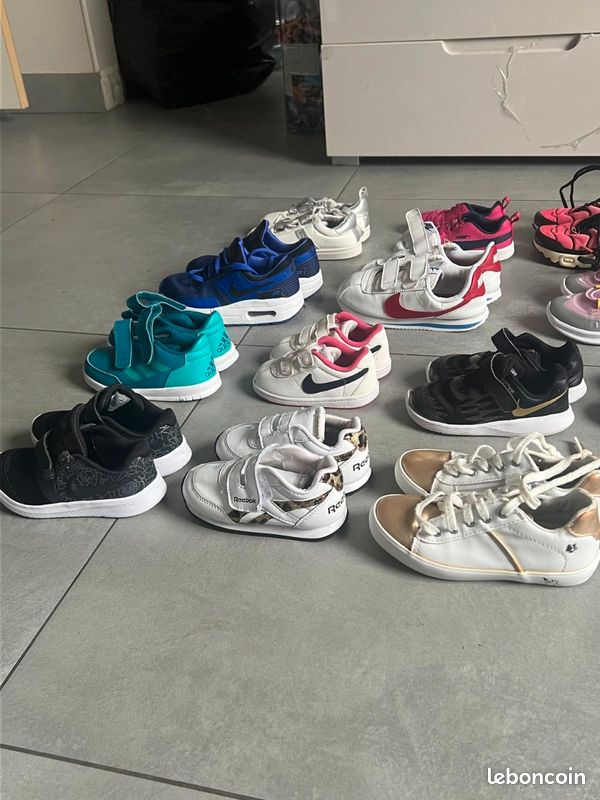 Sneakers Magasin Reebok Essonne Basket ENFANT NIKE IKKS REEBOOK