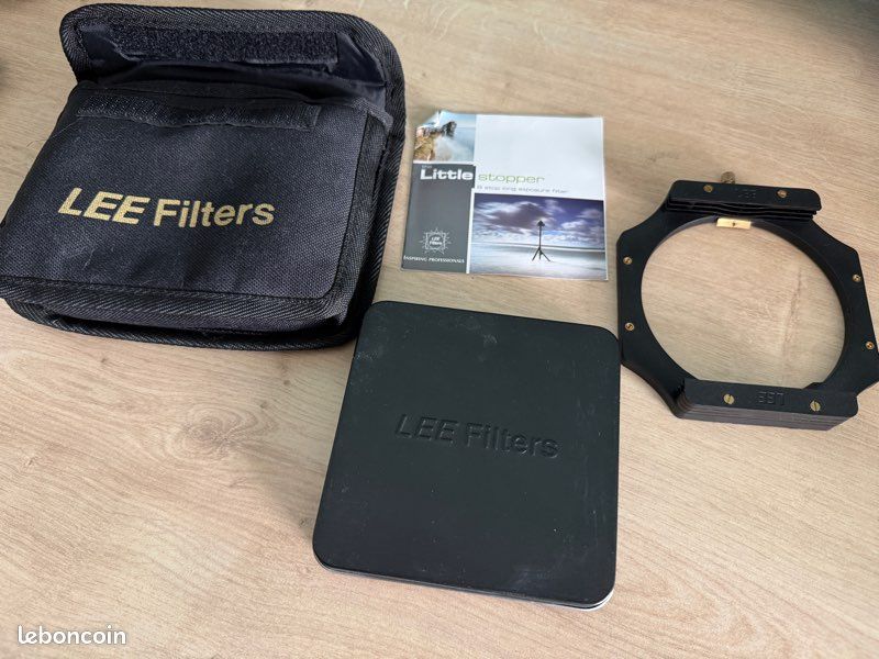Filtre Photographique Lee Filters Little Stopper - Filtre Gris Neutre 6 Stops - Pour Poses Longues (eau, Nuages)