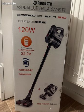 Speedclean S10 Aspirateur Balai Robusta Speedclean Aspirateur
