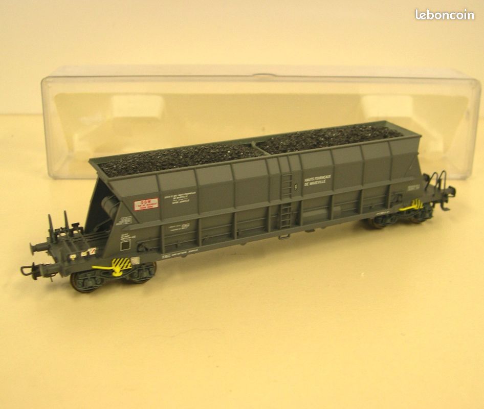 Wagon Trémie SGTR - SNCF - Electrotren - HO - Réf 5740 - Jeux & Jouets