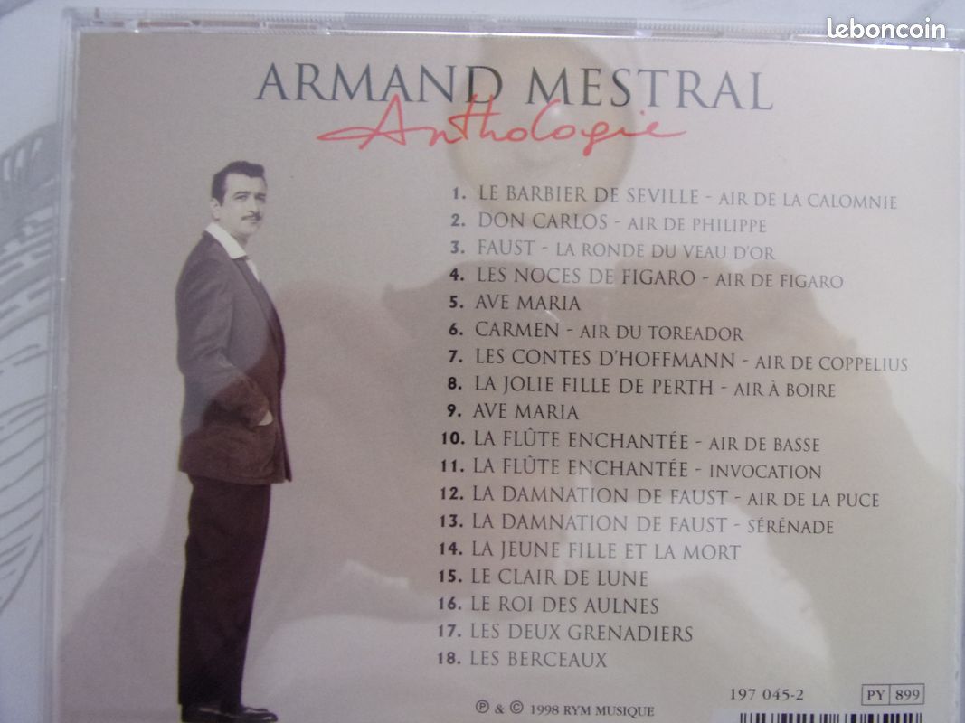 Armand Mestral - CD - Musique