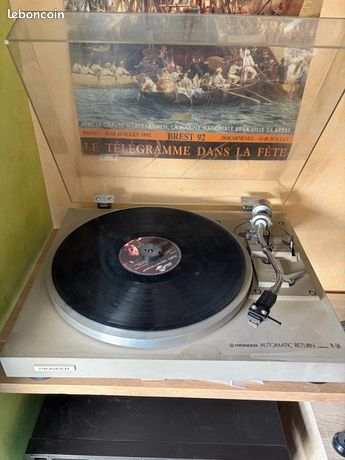 En L'état À Réviser Ampli Platine Vinyle Tourne-disque Dual