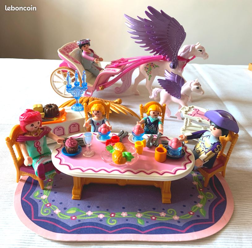 Pièce PLAYMOBIL 5143 - Roue Et Essieu Pour Carrosse De Princesse Château
