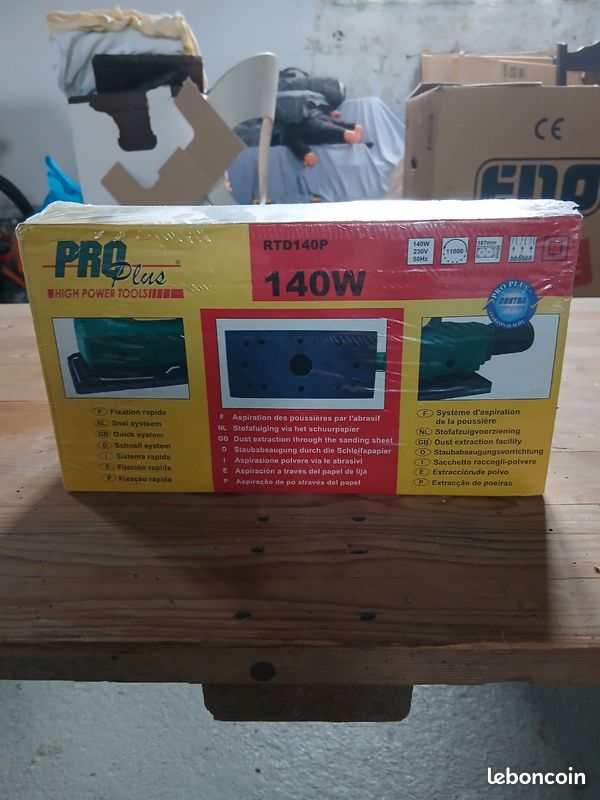 Vends ponceuse pro plus 140 w (image 2)
