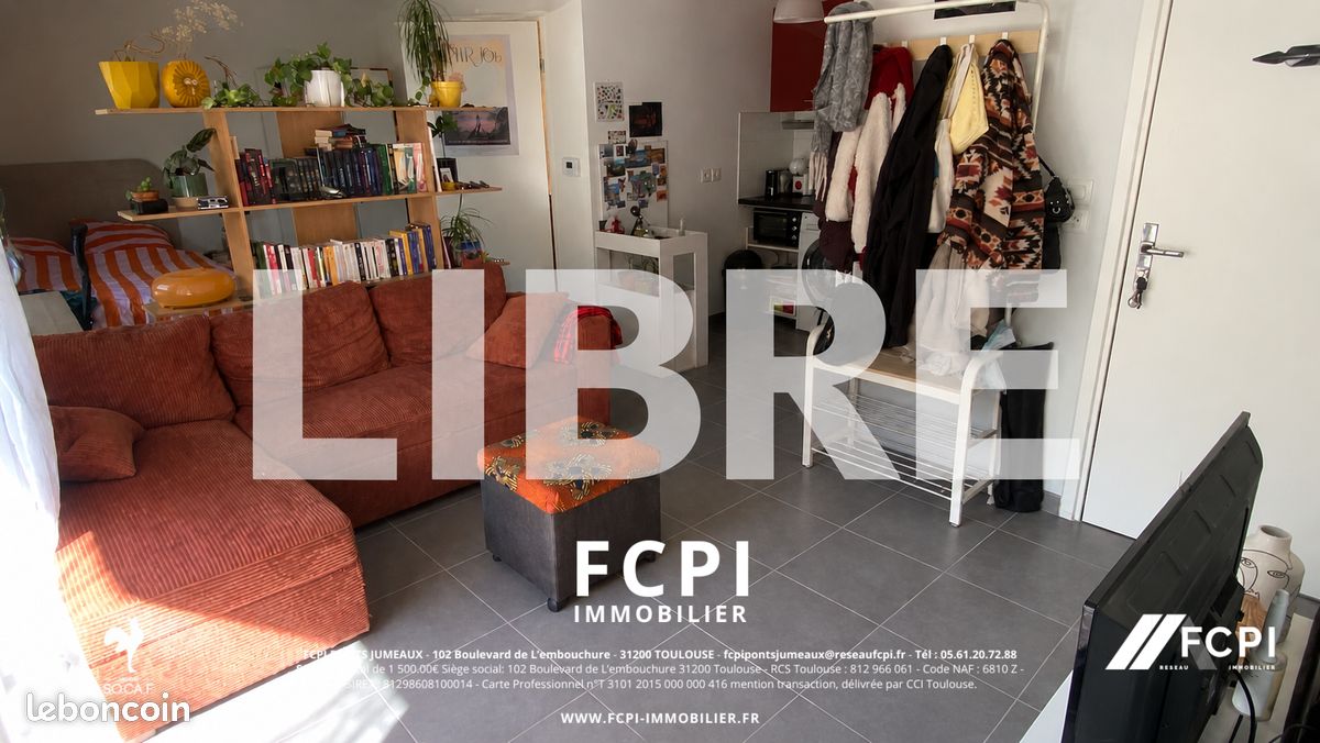 Appartement 1 pièce 30 m² · à Toulouse · 30 m² · 129 500 €