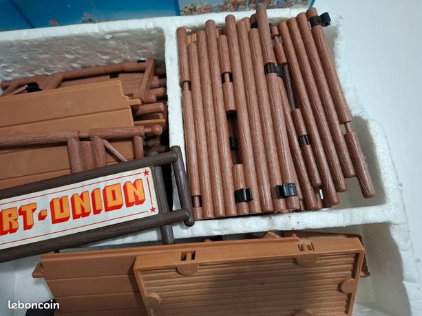 PLAYMOBIL 1X PLANCHER western vintage Fort Union 3420 Klicky 1976 By Pl@ymod@n EUR 1,99 - FR