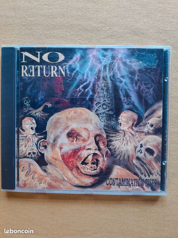 CD No Return ‎– Contamination Rises (death culte) - CD - Musique