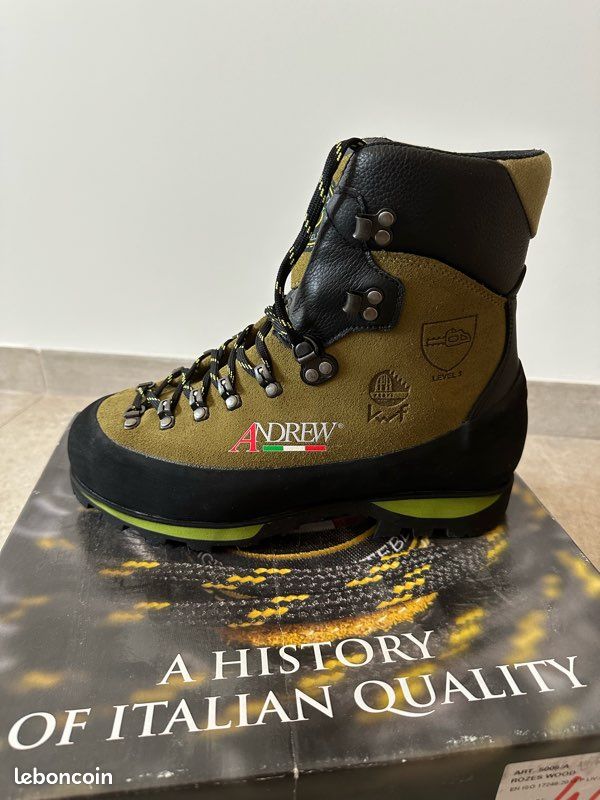 Chaussure Andrew Rozes Wood ROZES WOOD SYMPATEX ORANGE ANDREW