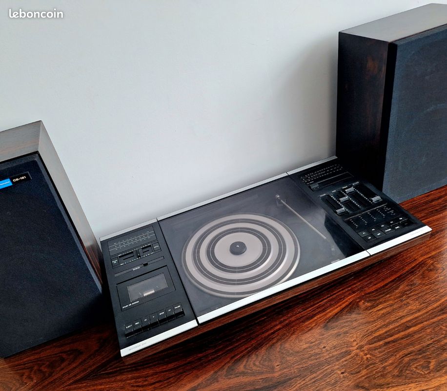Ensemble Vintage: Platine Bang & Olufsen + Enceintes Pioneer CS-161