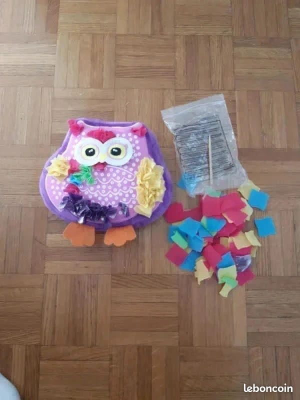 Coussin hibou Créa Mania (image 1)