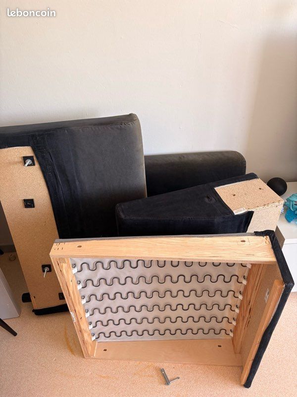 Fauteuil IKEA VIMLE noir – housses interchangeables – très bon état (image 15)