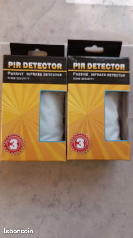 2 PIR detector neufs 10kg (image 1)
