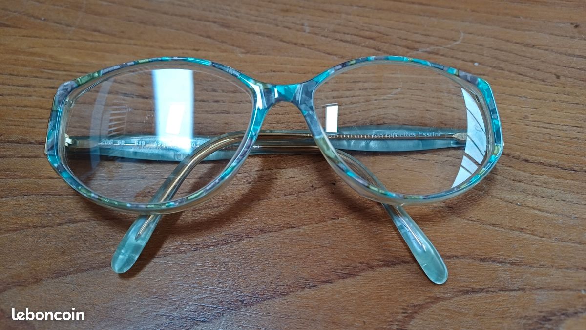 Monture Lunette Bleu Turquoise Lunettes Monture Transparente