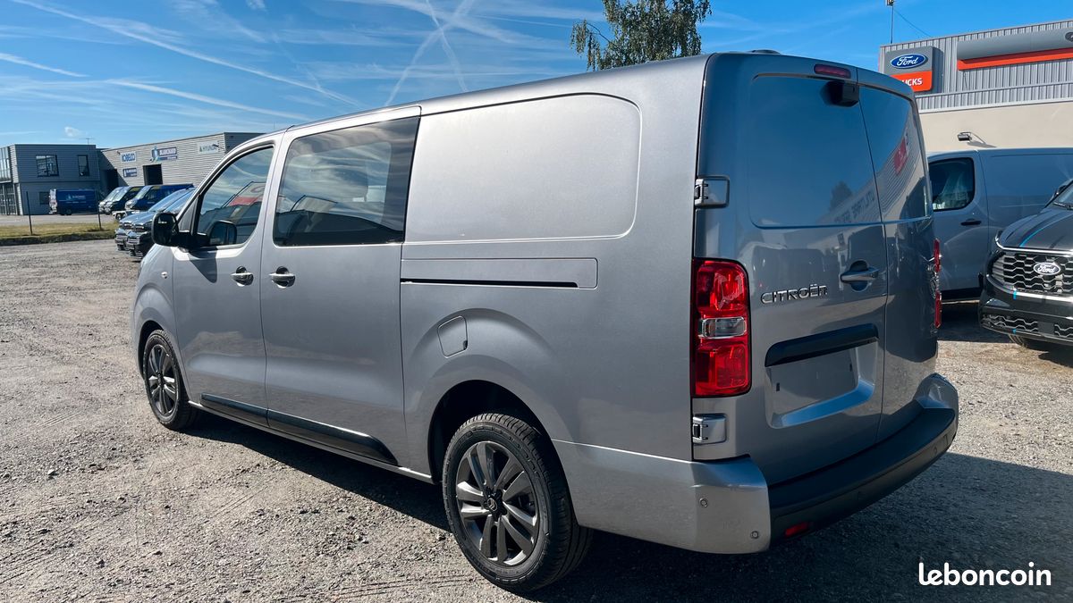 32 990 HT - Citroen Jumpy CABINE APPROFONDIE XL (L2) 5 places 2.0 180CV BVA EAT 8 PACK PREMIUM CONNECT - GRIS ACIER + OPTIONS (image 4)