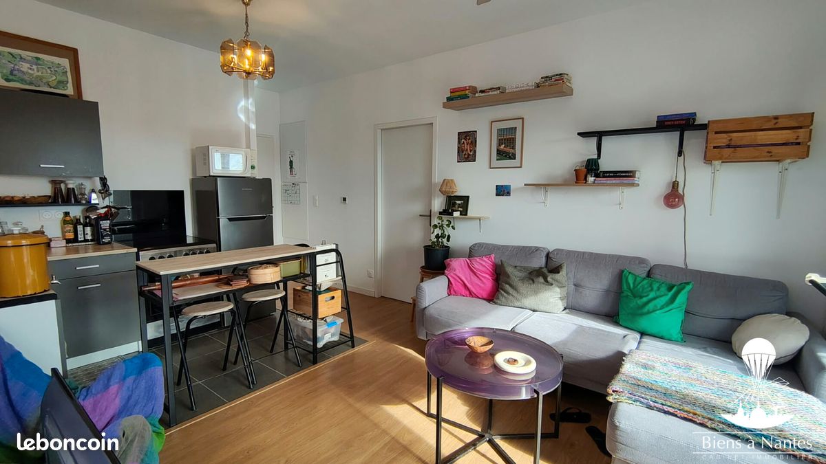 Appartement 3 pièces 58 m² · à Nantes · 58 m² · 1 090 €/mois