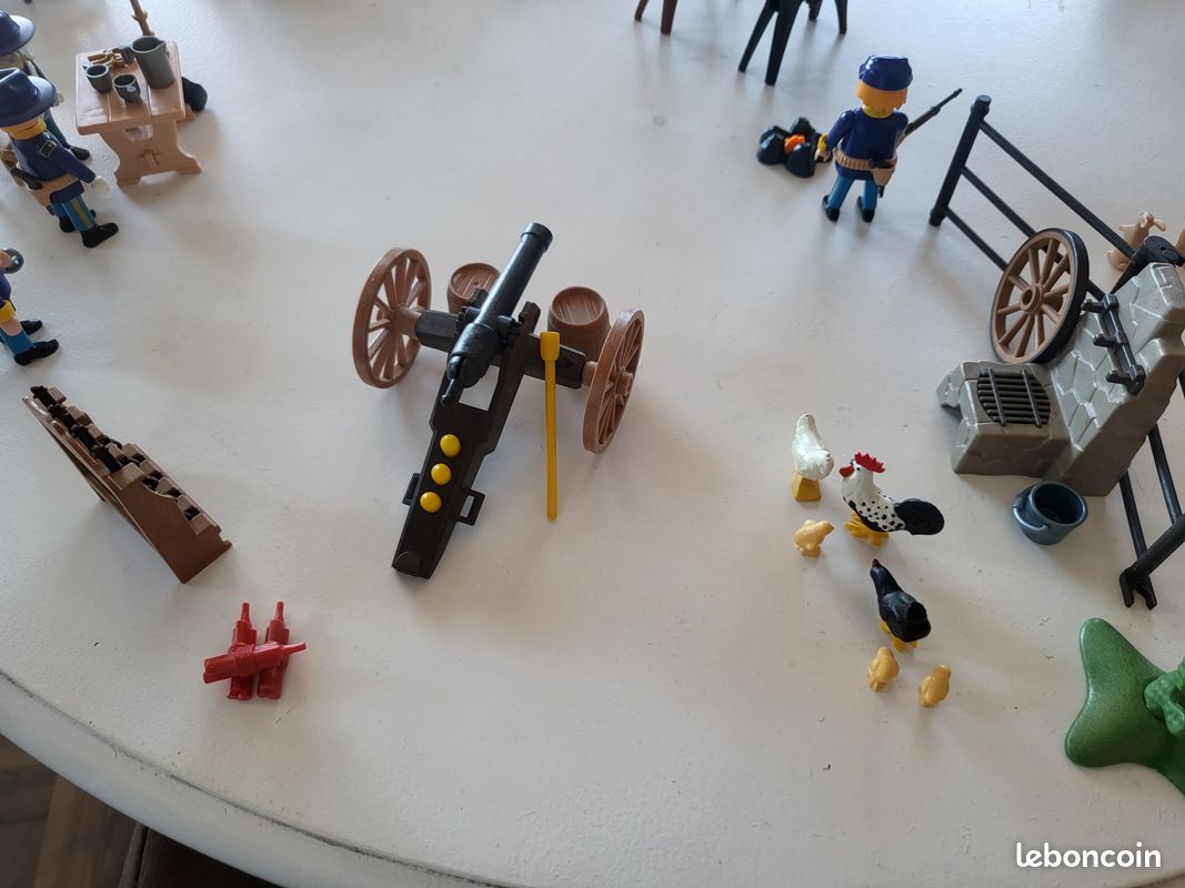 Playmobil Western - Râtelier à Carabines Marron Foncé & Accessoires | Thème Far West & Fort Nordiste
