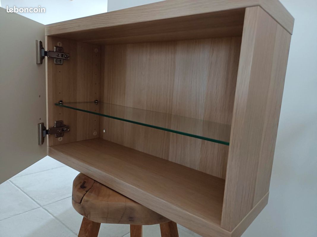 Meuble de rangement suspendu de salle de bain - neuf (image 6)