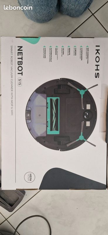Aspirateur Laveur netbot s15 Ikhos Neuf (image 6)
