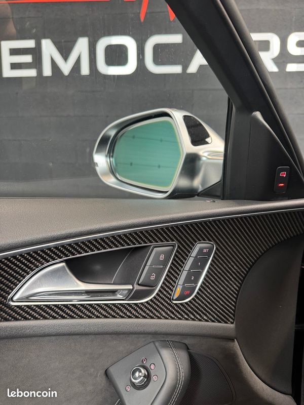 Audi RS6 AVANT C7 4.0 V8 TFSI 560CH QUATTRO - FREINS CÉRAMIQUE - ORIGINE FRANCE (image 28)