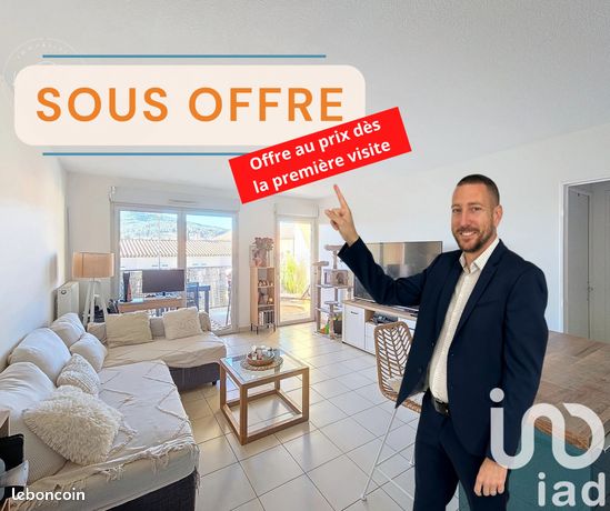 Appartement 2 pièces 44 m²