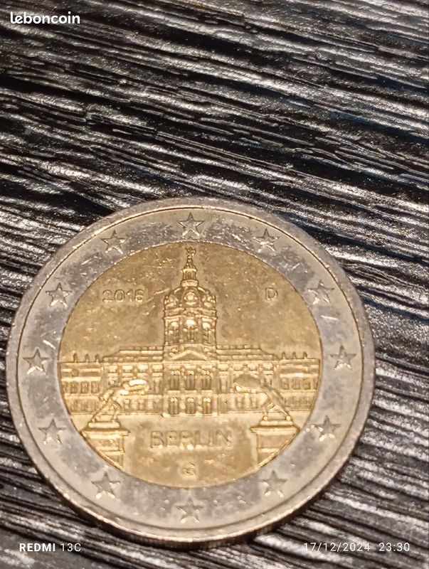 Pièce 2 euros Allemagne 2018 Berlin Collection