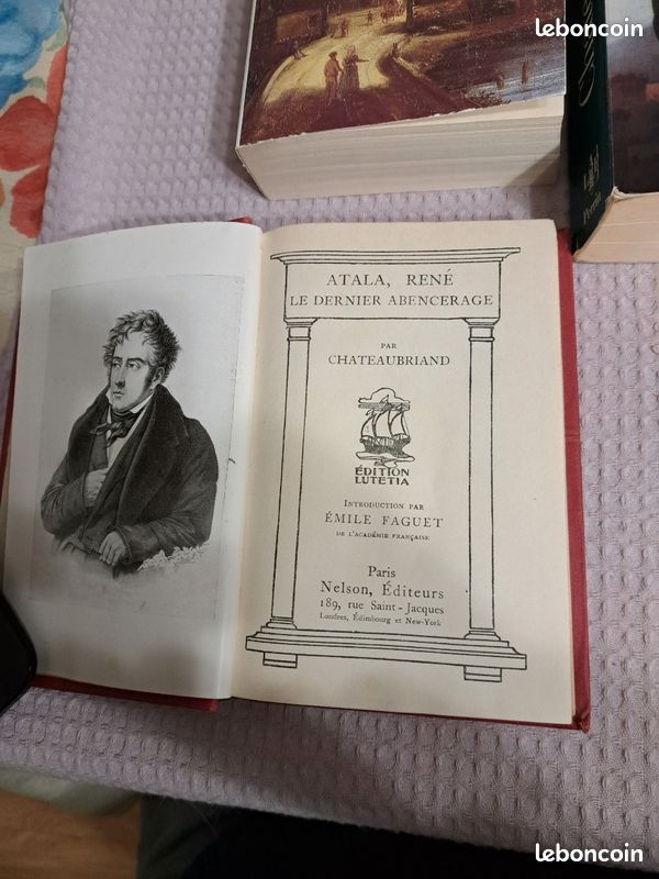 Livres de Chateaubriand (image 2)