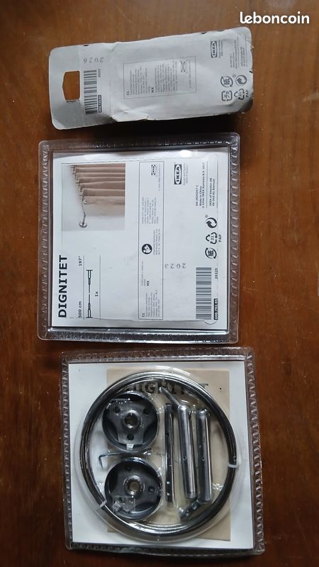 2 x Cable rideau Dignitet Ikea et pinces (image 3)