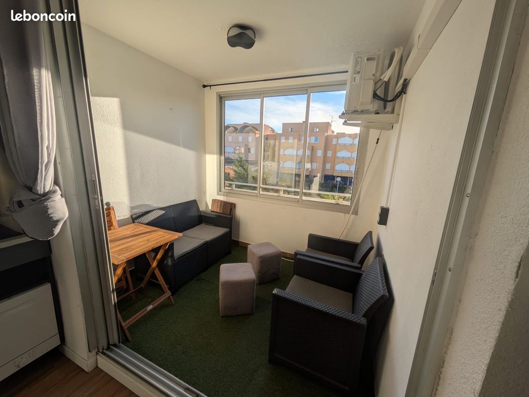 Appartement 2 pièces 24 m² · à Gruissan · 24 m² · 510 €