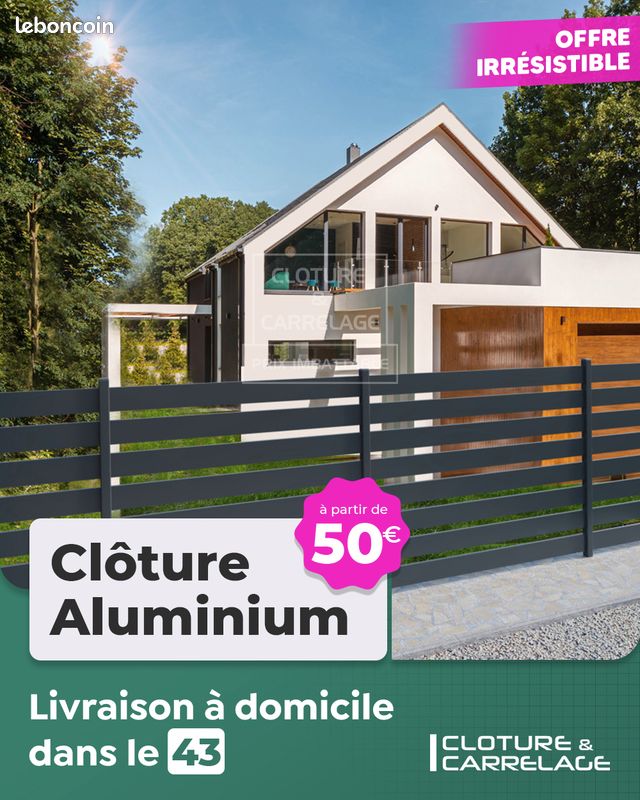 Clôture aluminium (image 1)