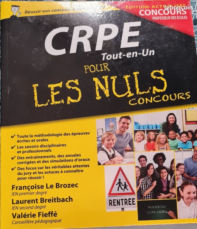 Livre CRPE les nuls (image 1)