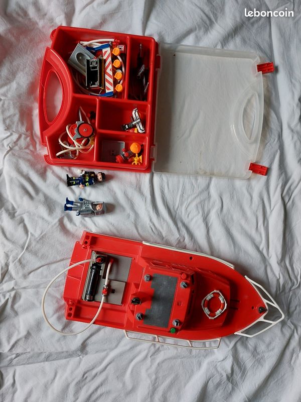 Bateau de pompiers playmobil set 3128 (image 1)