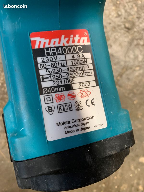 Perforateur burineur SDS MAX Makita HR4000C (image 5)