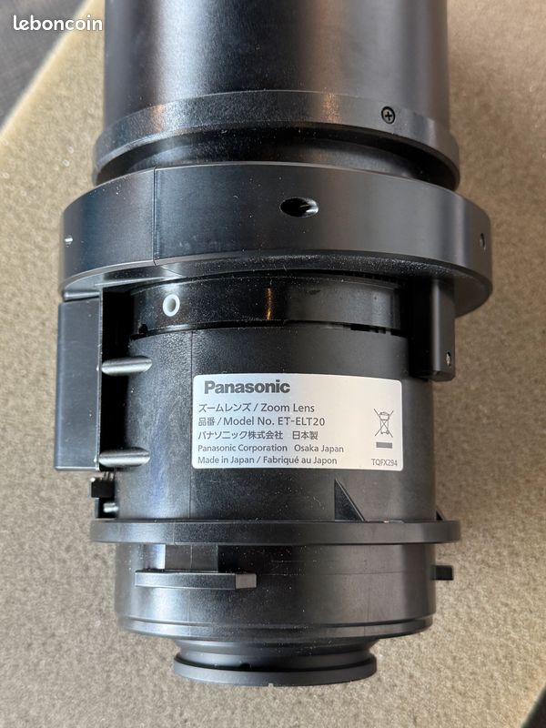Objectif Zoom Standard Panasonic ET-ELT20 - Pour Projecteurs Haute