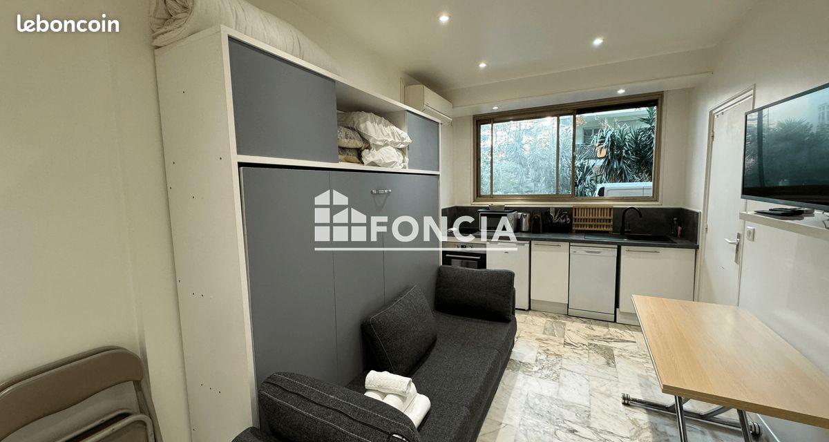 Appartement 1 pièce 18 m² · à Cannes · 18 m² · 622 €/mois