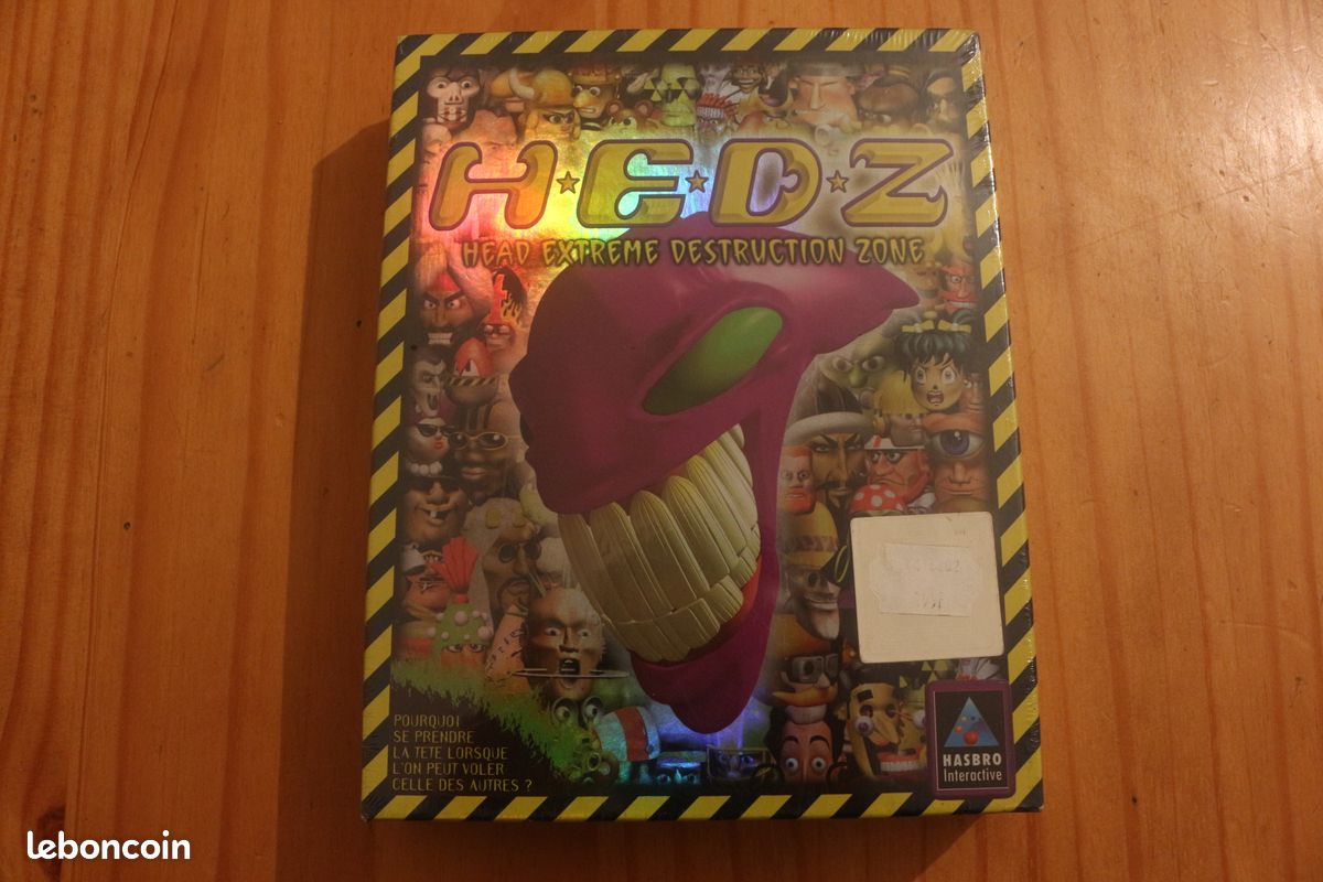 HEDZ : jeu PC retro de 1998 (neuf sous blister intact) (image 1)
