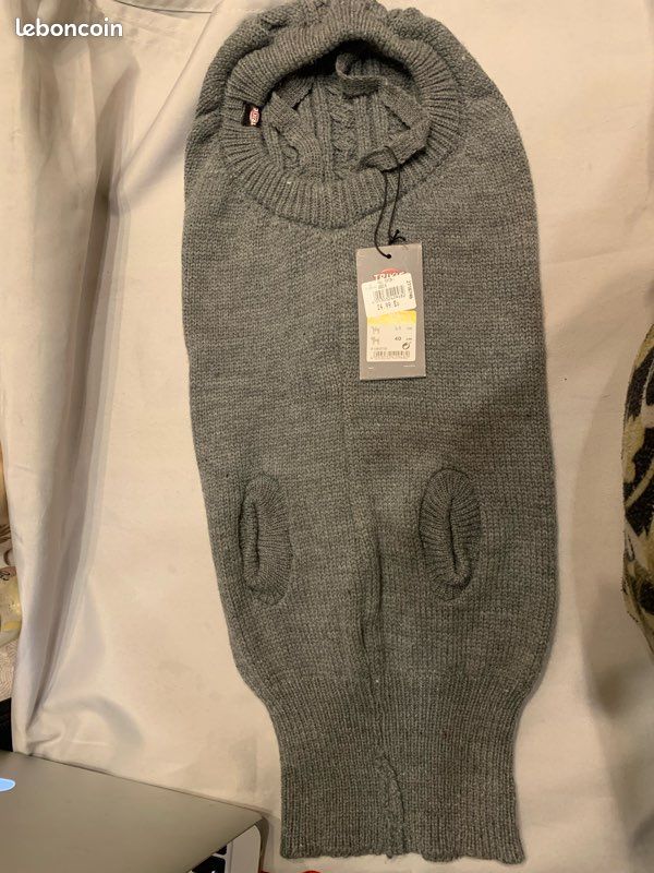 Manteau en laine pour chien (image 1)
