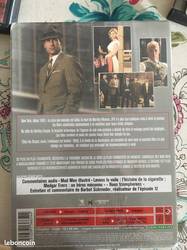 DVD l’intégrale de la saison 3 Mad Men (image 2)