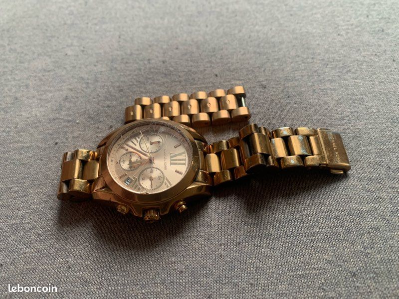 Montre Michael Kors BRADSHAW MK5799 Bracelet Acier Doré Rose