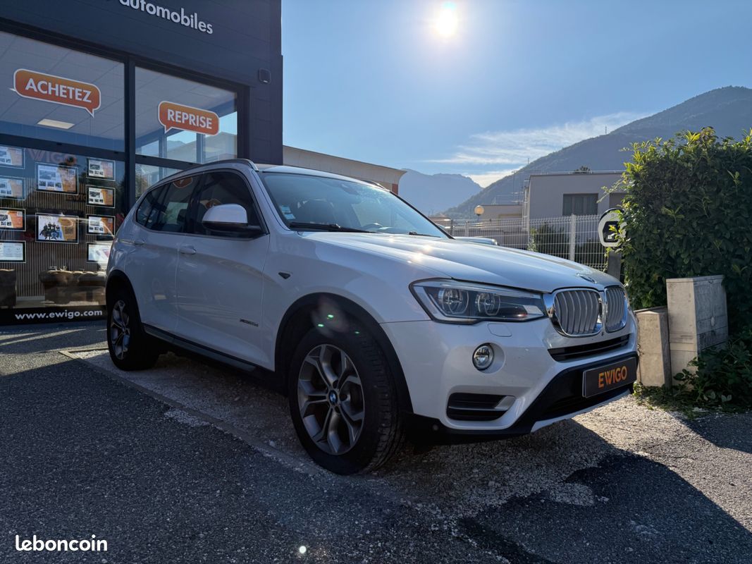 Bmw x3 2.0 d 190ch xline xdrive bva - camera de recul - sieges chauffants (image 14)