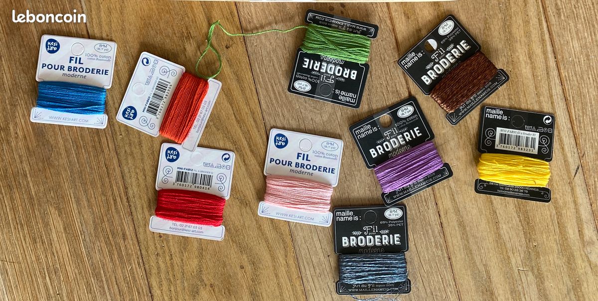 Kit broderie et fils neufs (image 5)