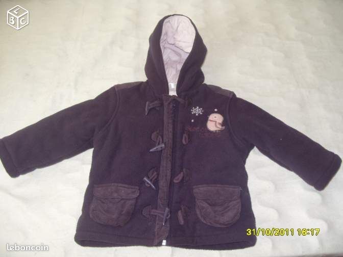 Manteau fille 3 ans (image 1)