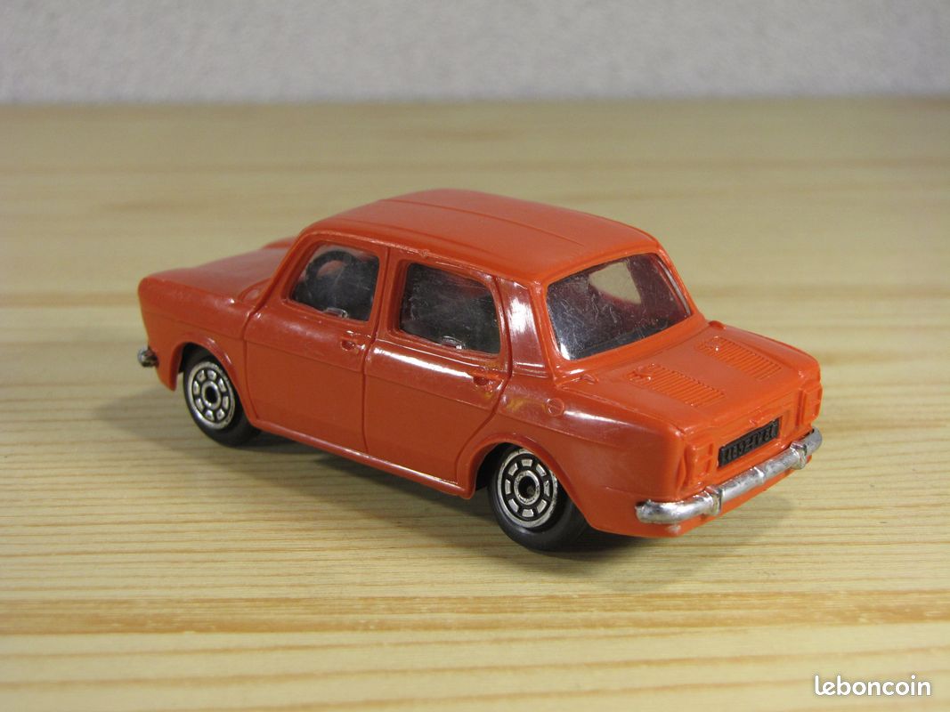 Miniature Norev Série Les Miniatures N°57 – Simca 1000 Orange – 1/43 – Occasion
