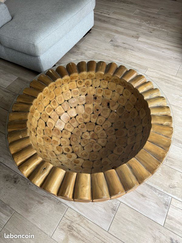 Table basse en teck (image 2)