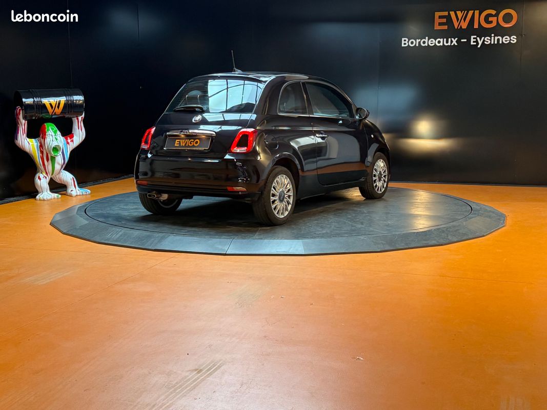 FIAT 500 1.2 70 LOUNGE / APPLECARPLAY / RÉGULATEUR - LIMITEUR DE VITESSE / RADAR DE RECUl (image 17)