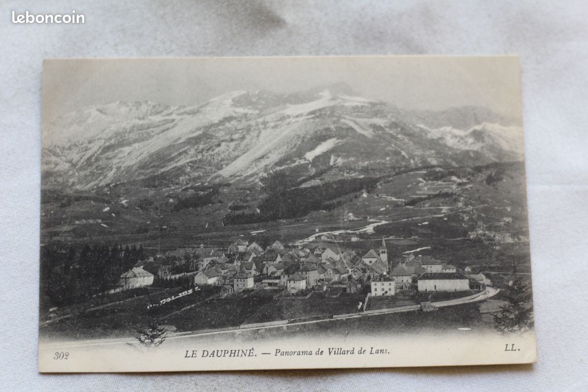 Panorama de Villard de Lans, Isère 38, carte postale ancienne cpa -  Collection