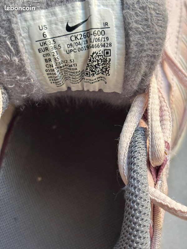 Basket Nike air Max 95 rose (image 3)