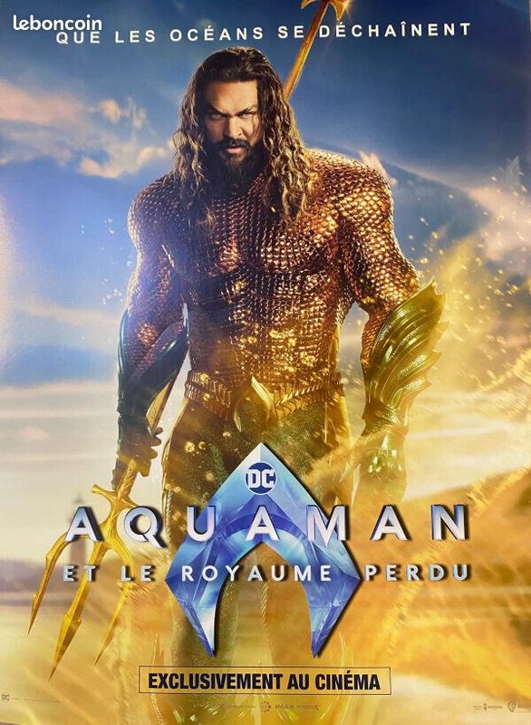 Aquaman et le royaume perdu affiche cinéma (image 1)