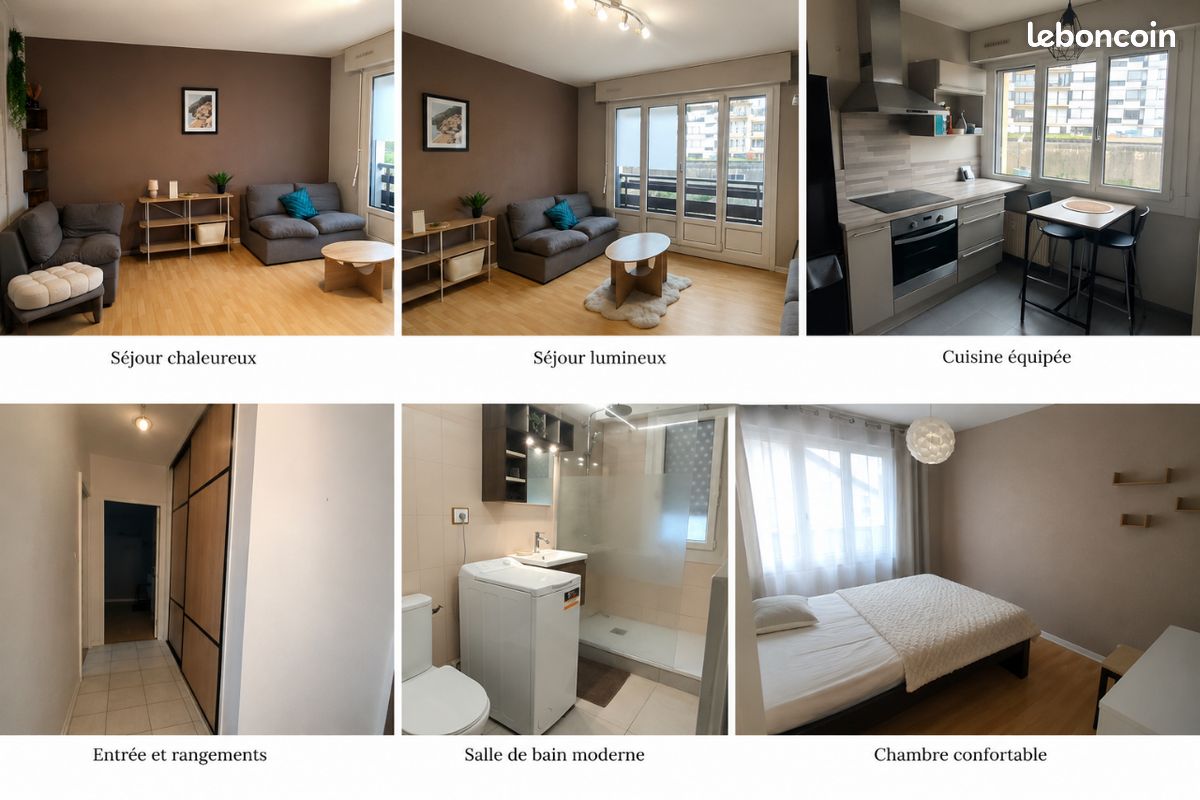 Appartement 2 pièces 45 m² · à Morteau · 45 m² · 950 €/mois