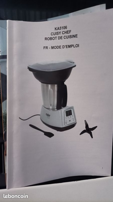 Robot de cuisine connecté - Cuisy Chef (image 7)
