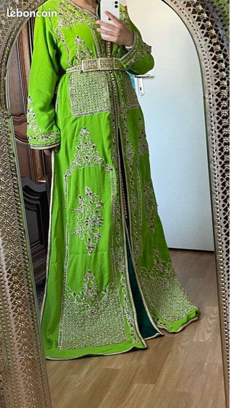 Caftan 2 pièces neuf (image 2)
